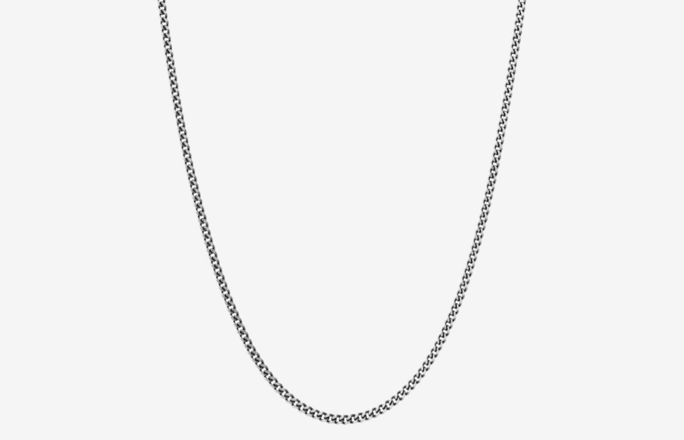 2MM Cuban Chain Silver Oliver Cabell