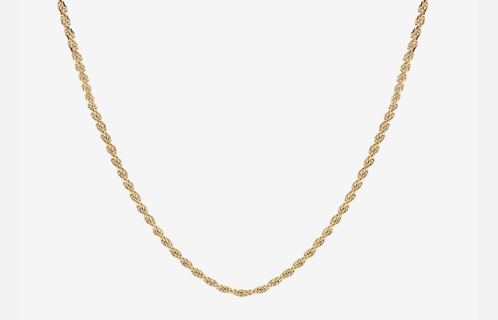 4MM Rope Chain Gold Oliver Cabell