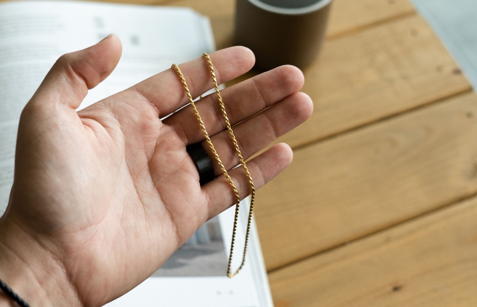 4MM Rope Chain Gold Oliver Cabell