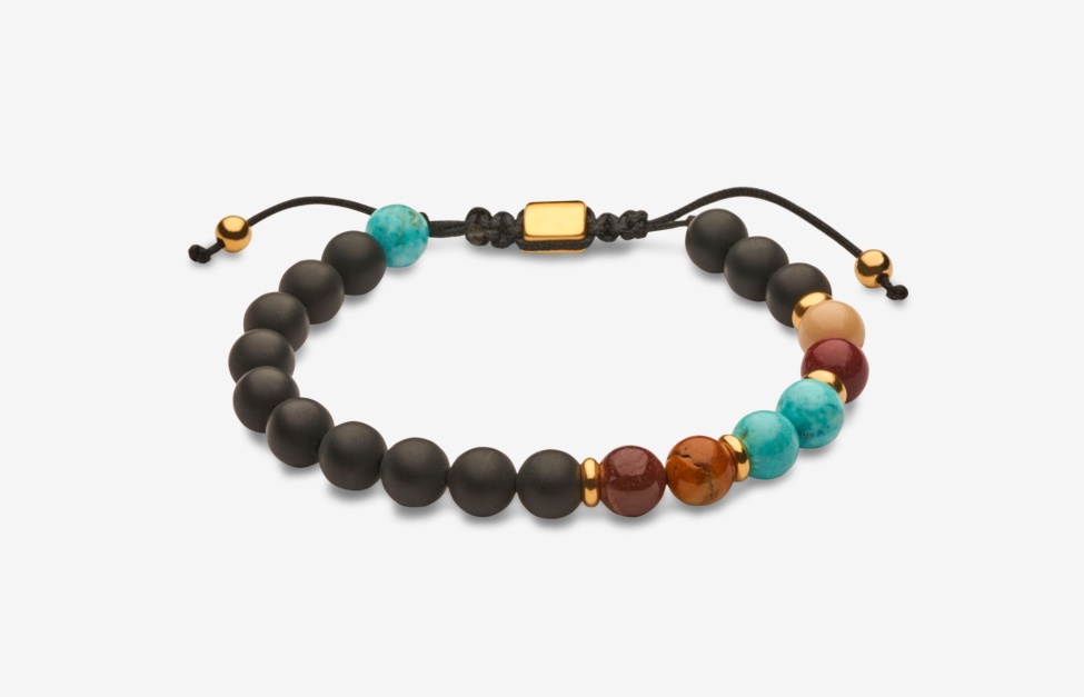 Bennett Bead Bracelet Earth Oliver Cabell