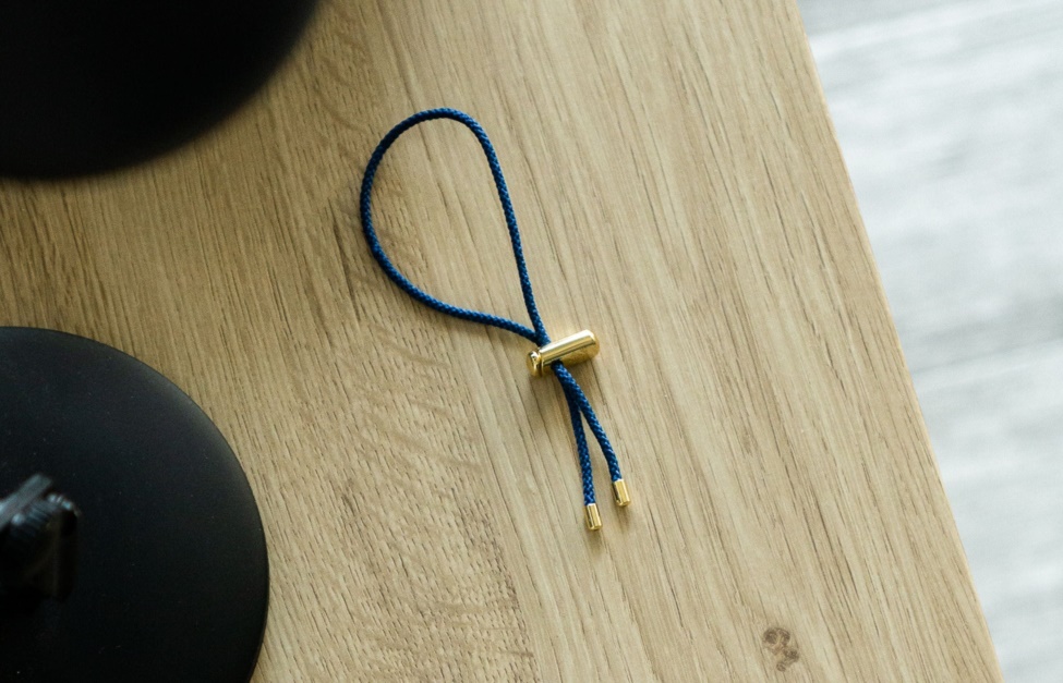 Cameron Cord Bracelet Navy Oliver Cabell