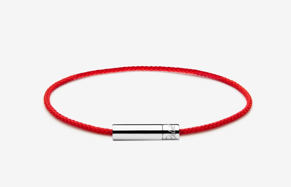 Fern Cord Bracelet Red Oliver Cabell