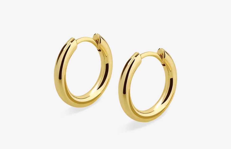Medium Hoops Gold Oliver Cabell