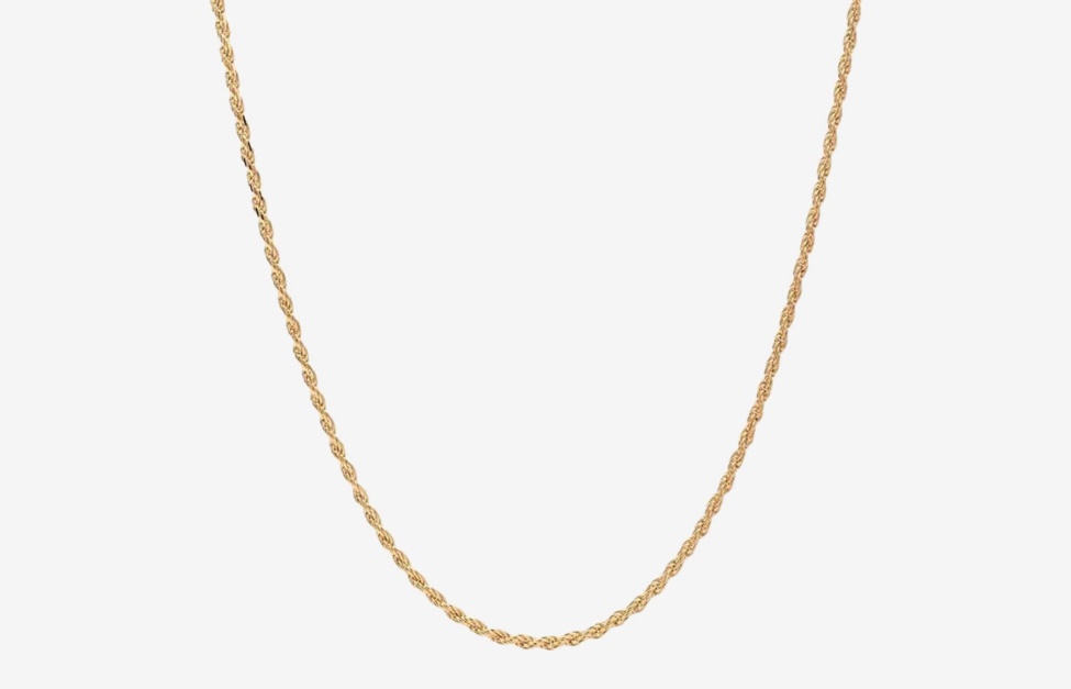 Oliver Cabell 2MM Rope Chain Gold