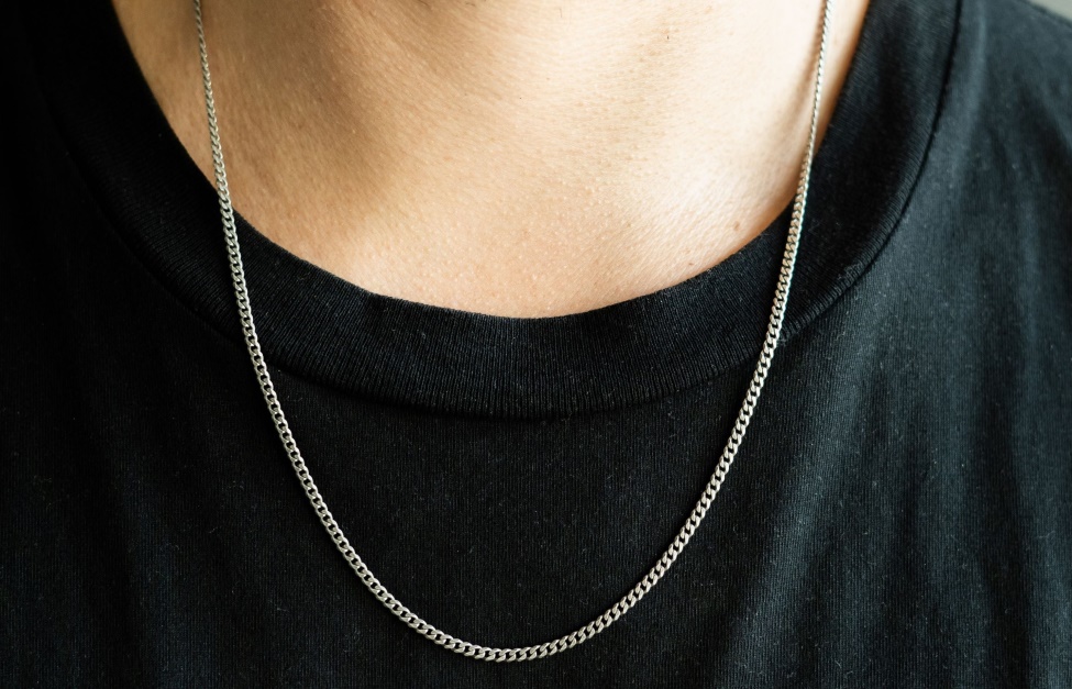 Oliver Cabell 3MM Cuban Chain Silver Trendy