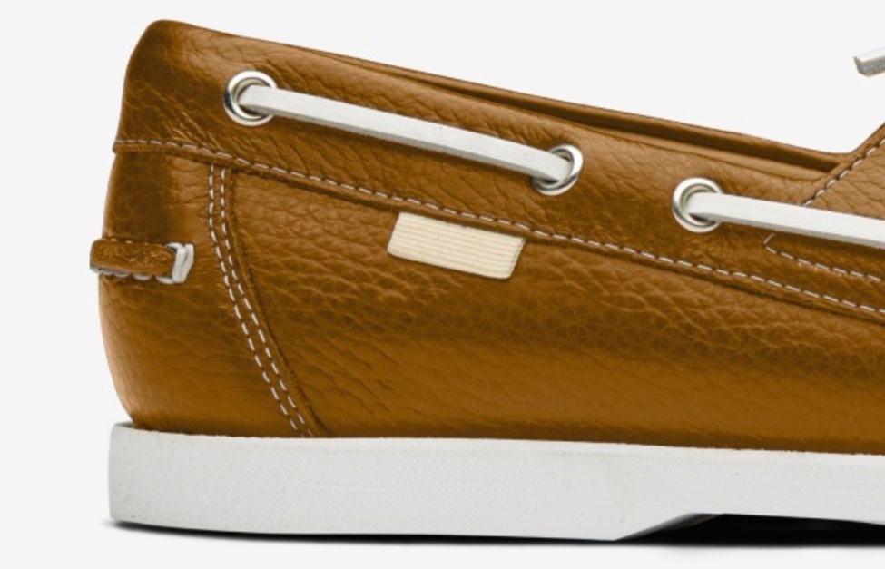 Oliver Cabell Boat Cognac Pebbled