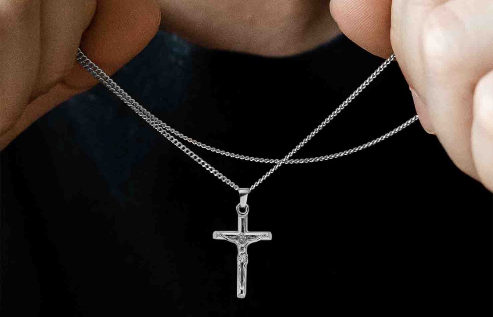 Oliver Cabell Cross Pendant Necklace Silver
