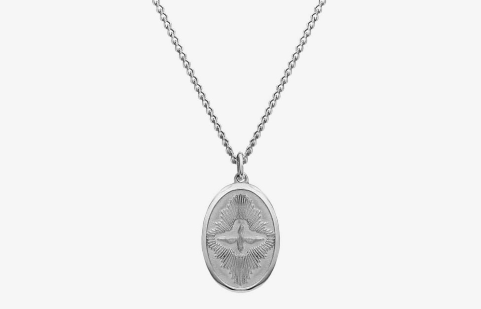 Oliver Cabell Dove Pendant Necklace Silver