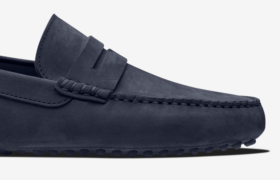 Oliver Cabell Driver Navy Nubuck