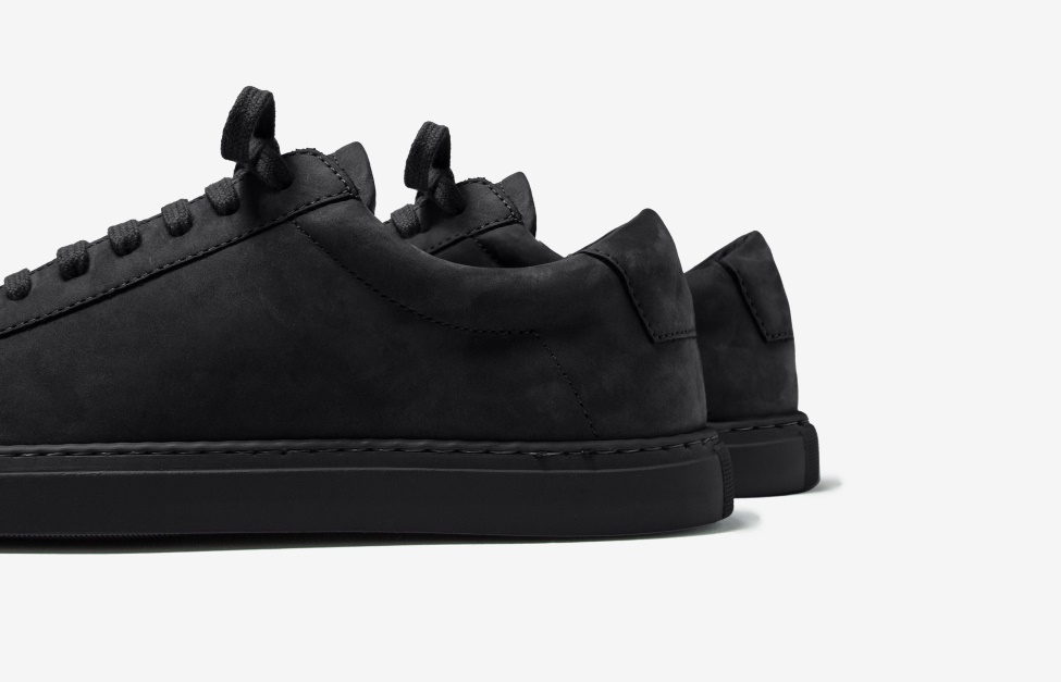 Oliver Cabell Low1 Black Nubuck