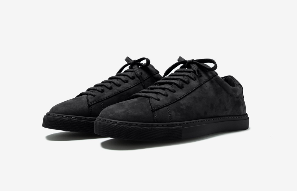Oliver Cabell Low1 Black Nubuck