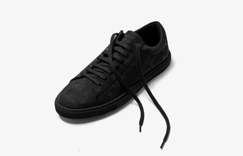 Oliver Cabell Low1 Black Nubuck