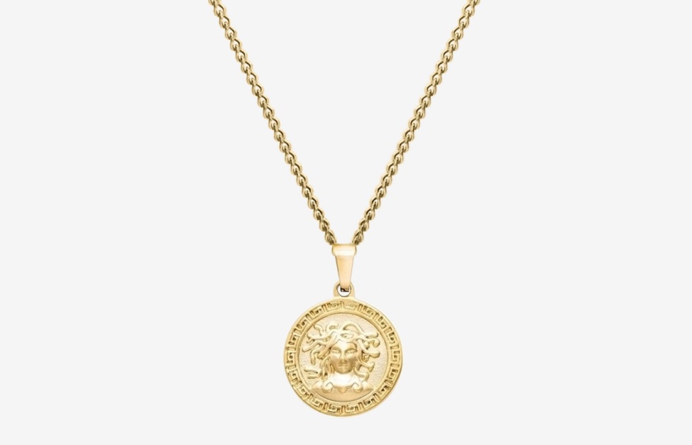 Oliver Cabell Medusa Pendant Necklace Gold