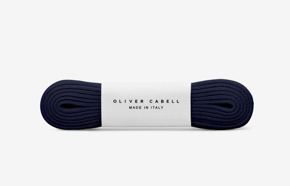 Oliver Cabell Navy Cotton Laces