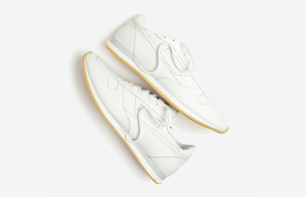 Oliver Cabell Trendy Vintage Runner White