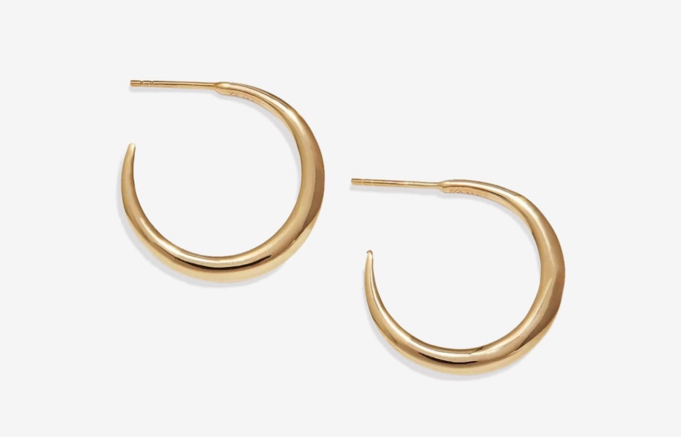 Open Hoops Gold Oliver Cabell