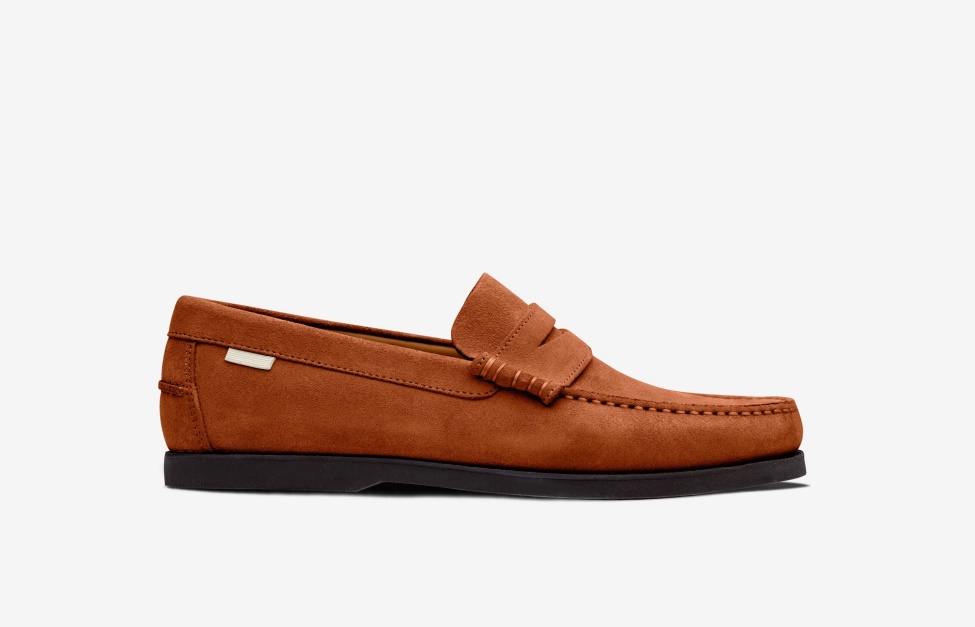 Penny Loafer Chestnut Suede Oliver Cabell