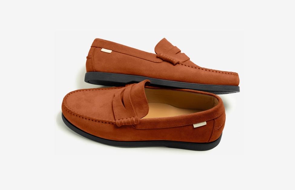 Penny Loafer Chestnut Suede Oliver Cabell