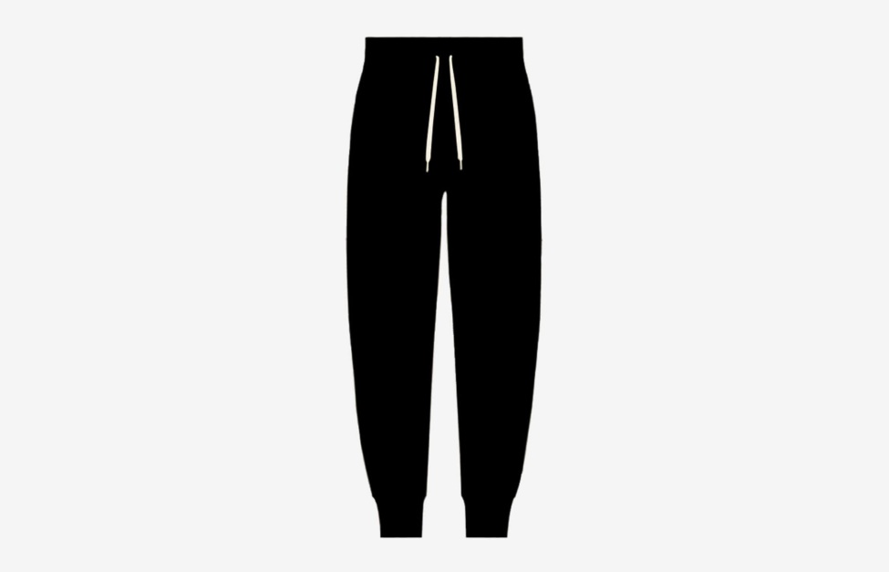Trendy Oliver Cabell Aspen Sweatpant Black
