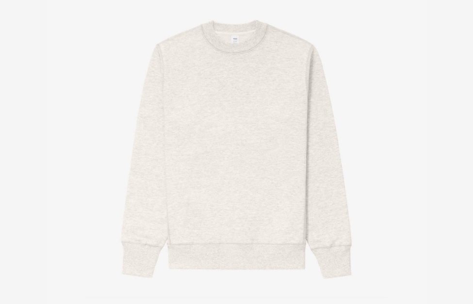 Trendy Oliver Cabell Crewneck Sweatshirt Oatmeal Heather
