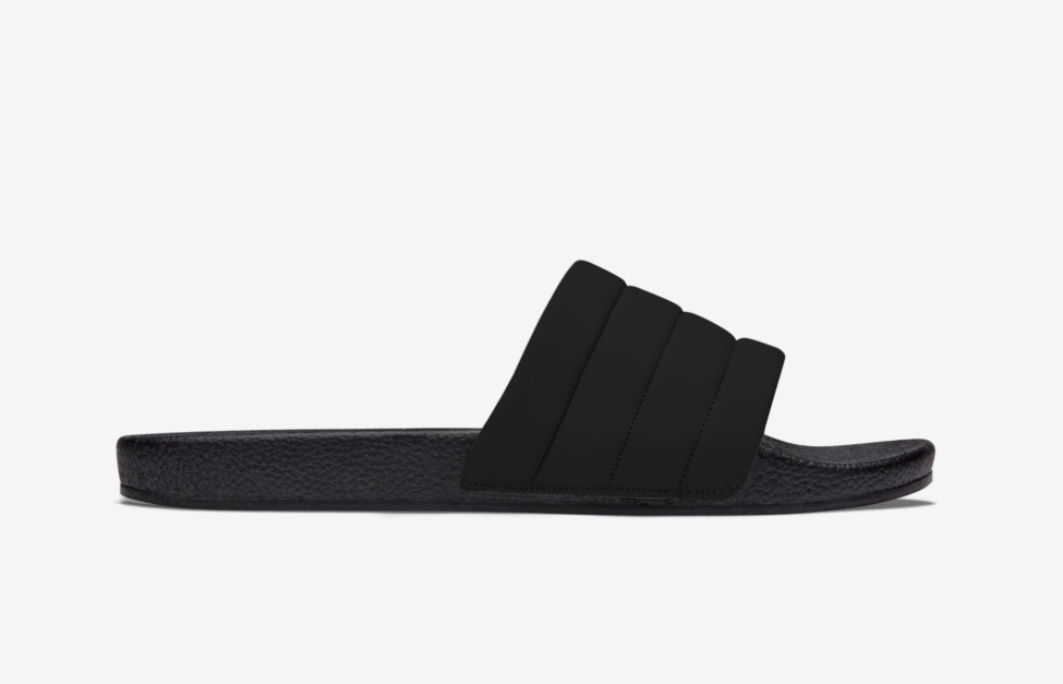 Trendy Oliver Cabell Vegan Slides Black