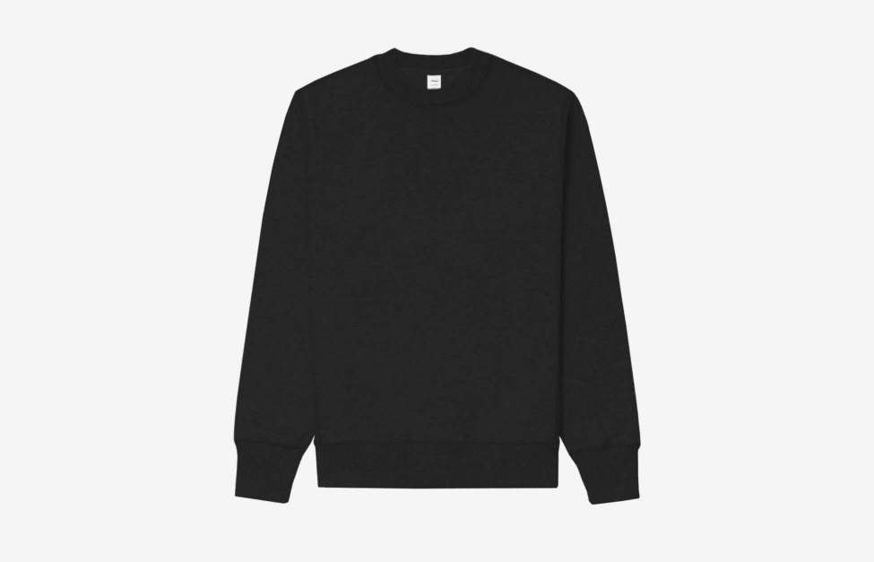 Crewneck Sweatshirt Black Oliver Cabell Trendy