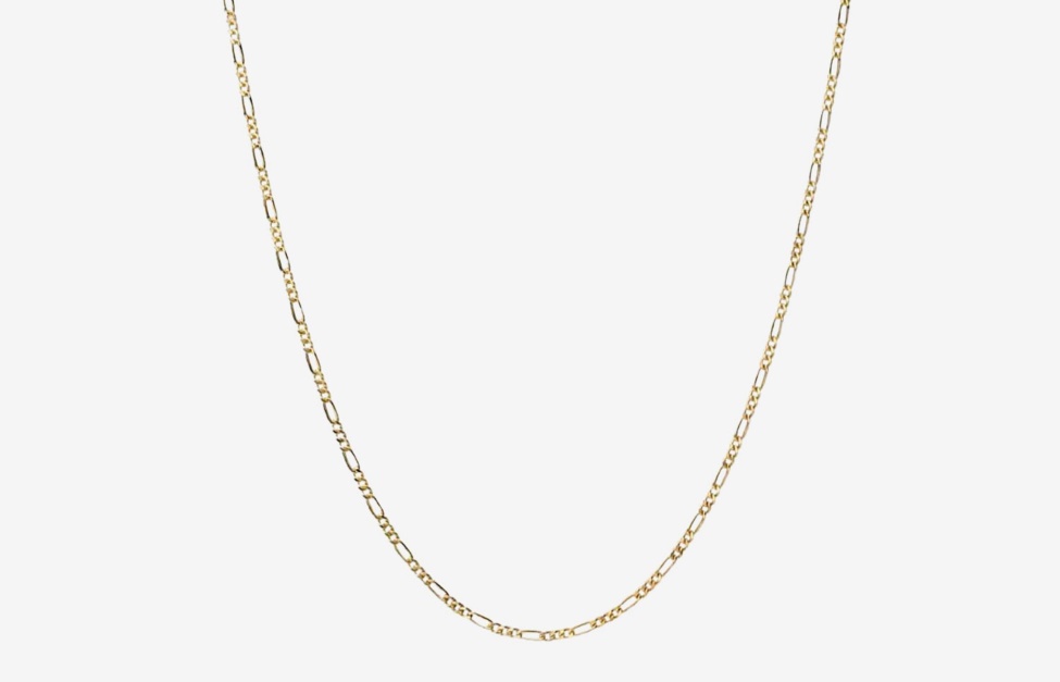 Oliver Cabell 3MM Figaro Chain Gold Trendy