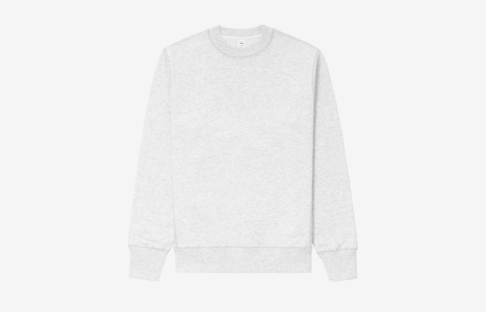 Oliver Cabell Trendy Crewneck Sweatshirt Grey Heather
