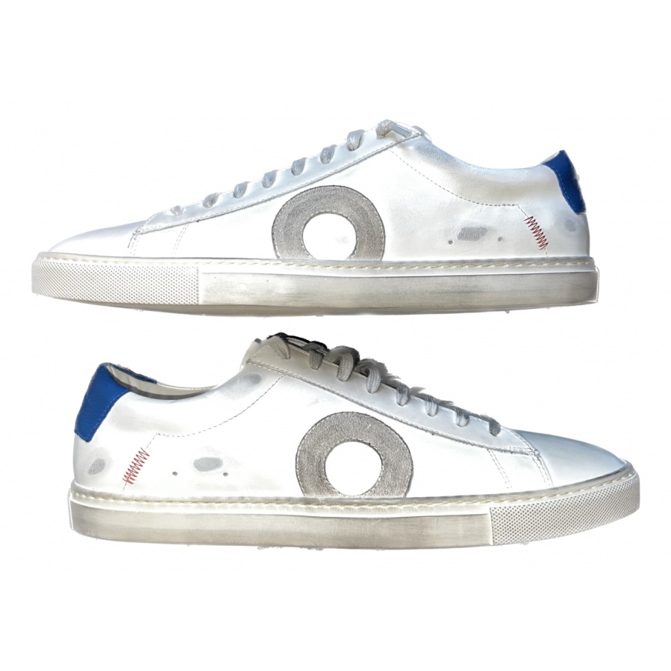 Leather Low Trainers White Leather Oliver Cabell Trendy
