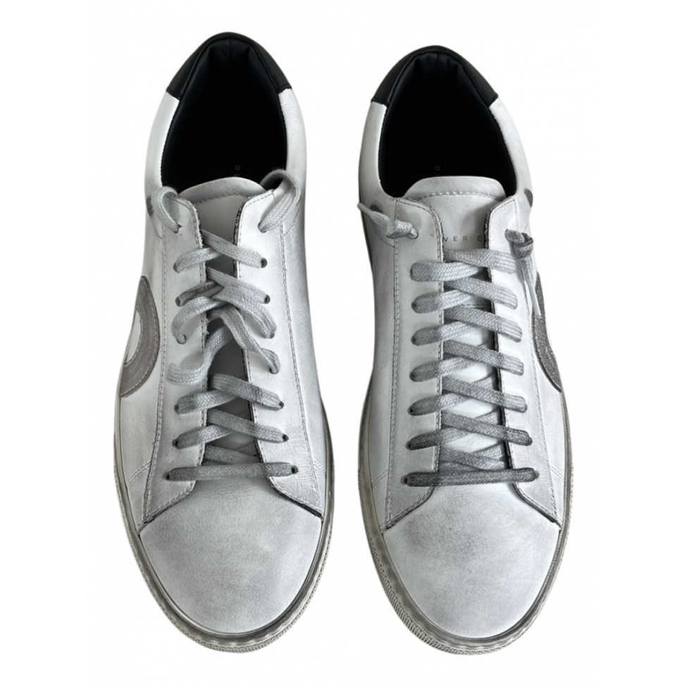 Oliver Cabell Leather Trainers White Leather Trendy