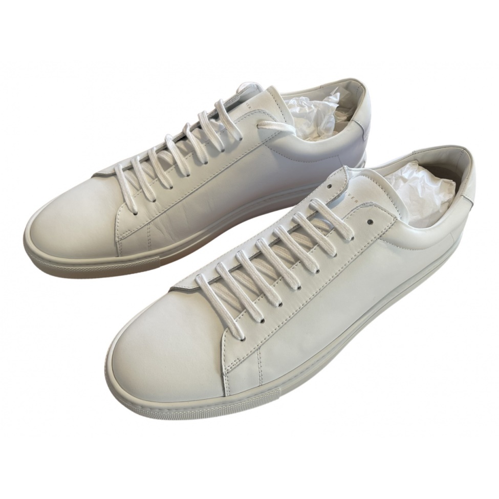 Oliver Cabell Trendy Leather Low Trainers White Leather