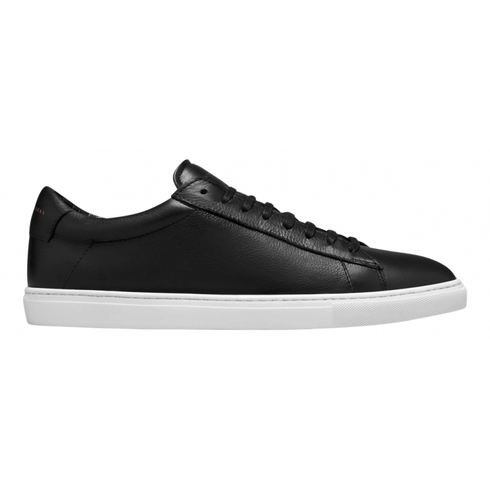 Oliver Cabell Trendy Leather Trainers Black Leather